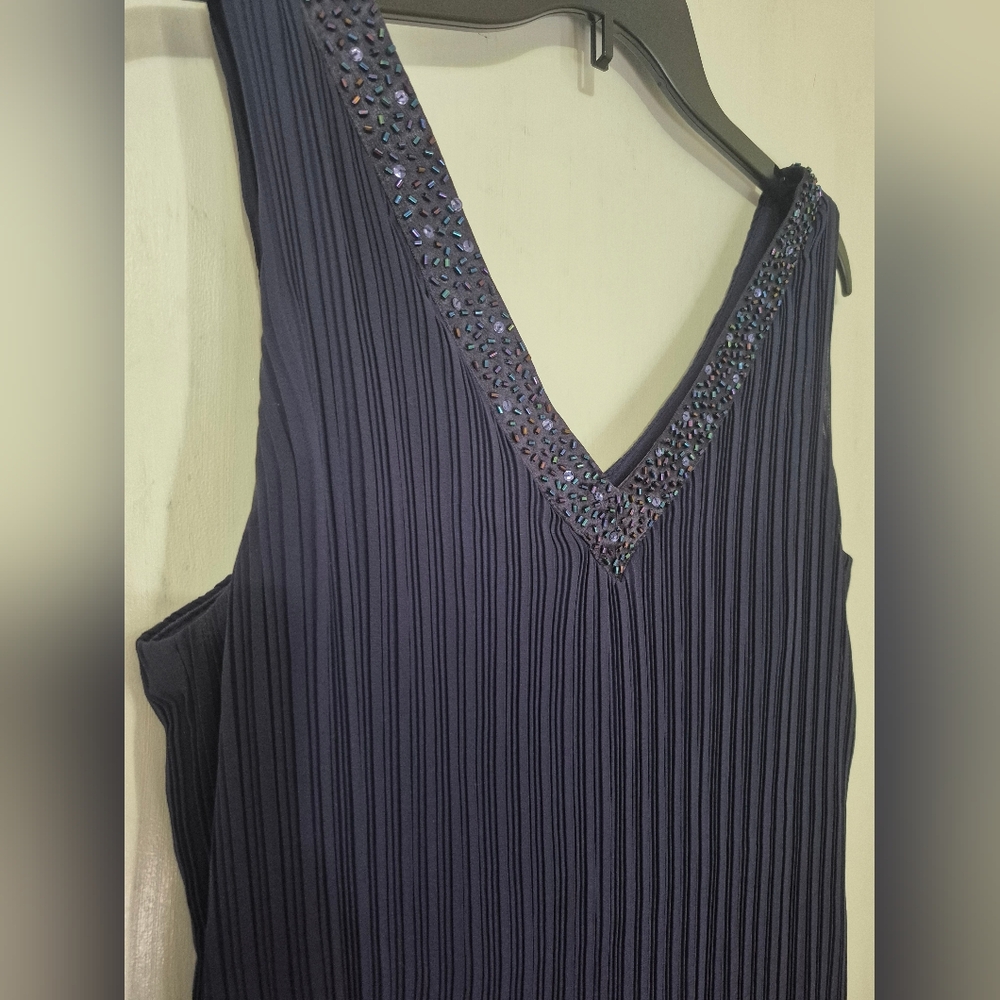 PATRA Purple Sleeveless Dress Size 14